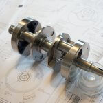 RS250R CRANKSHAFT NX5 / NXA 13000-NXA-610