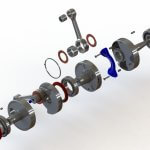 RGR CRANKSHAFT EXPLODED VIEW