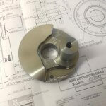 CRANK WEB CENTRAL LH