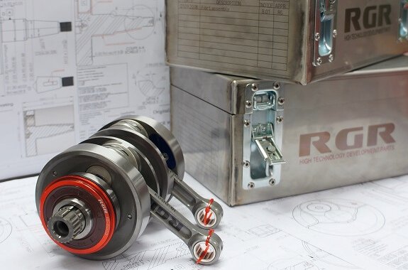 RGR CRANKSHAFT ASSEMBLY NX5 / NXA 13000-NXA-610 replacement with shipping Box